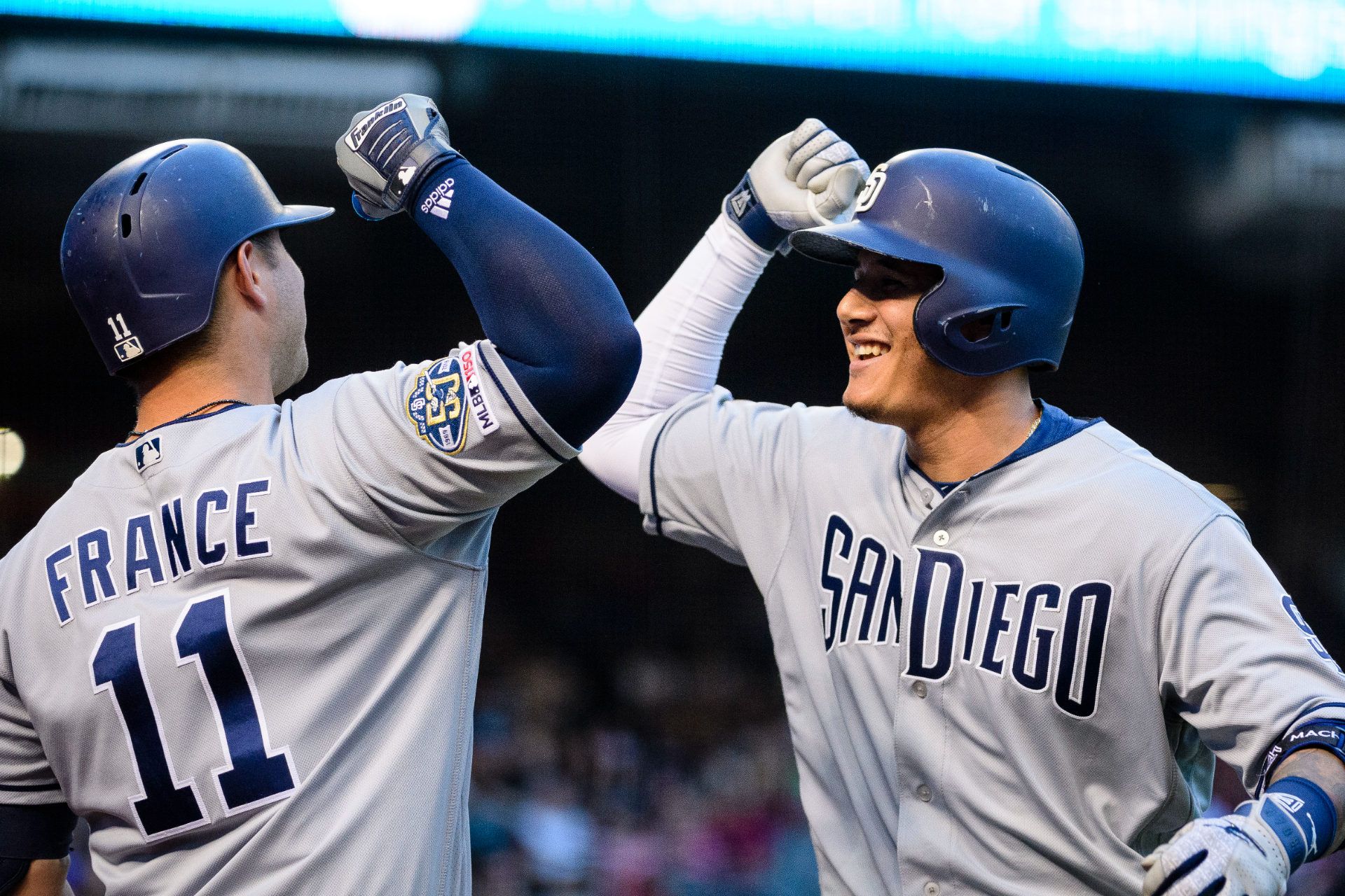 Ty France and Manny Machado